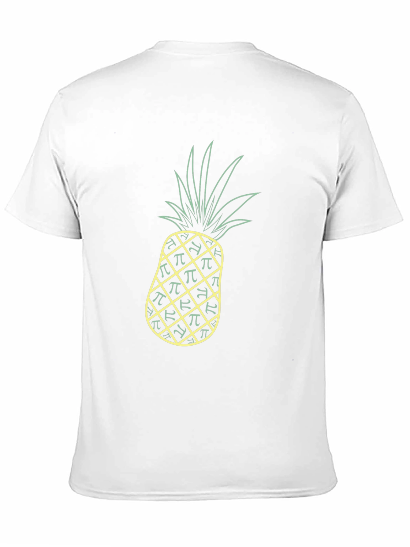 Pineapple Pi Graphic Tee - Unique Math Lovers Shirt