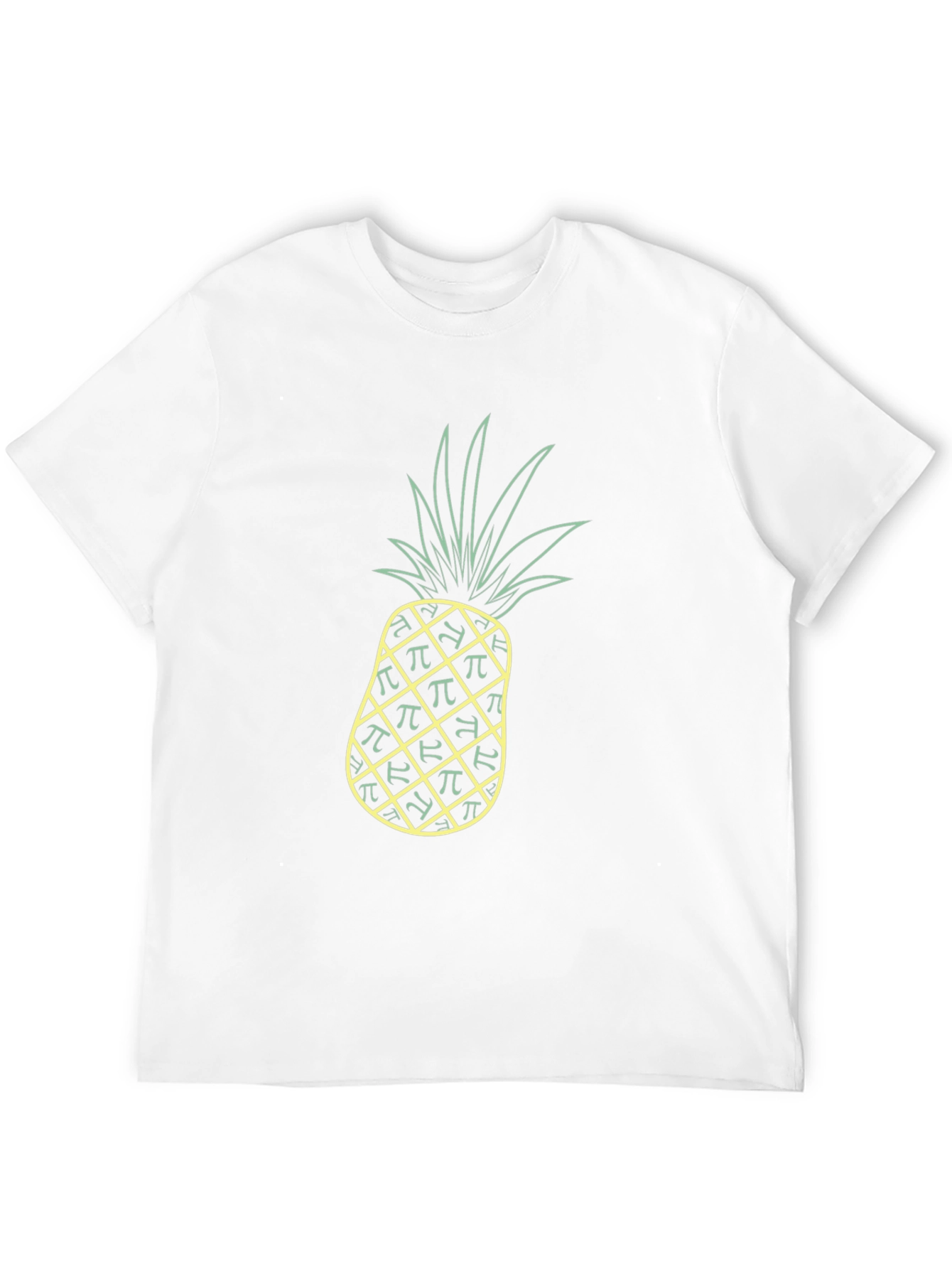 Pineapple Pi Graphic Tee - Unique Math Lovers Shirt