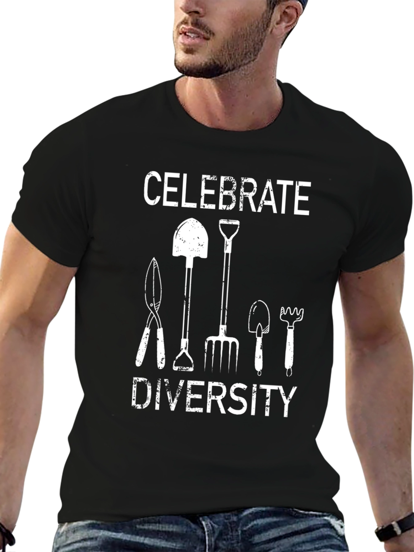 Celebrate Diversity Gardening T-Shirt