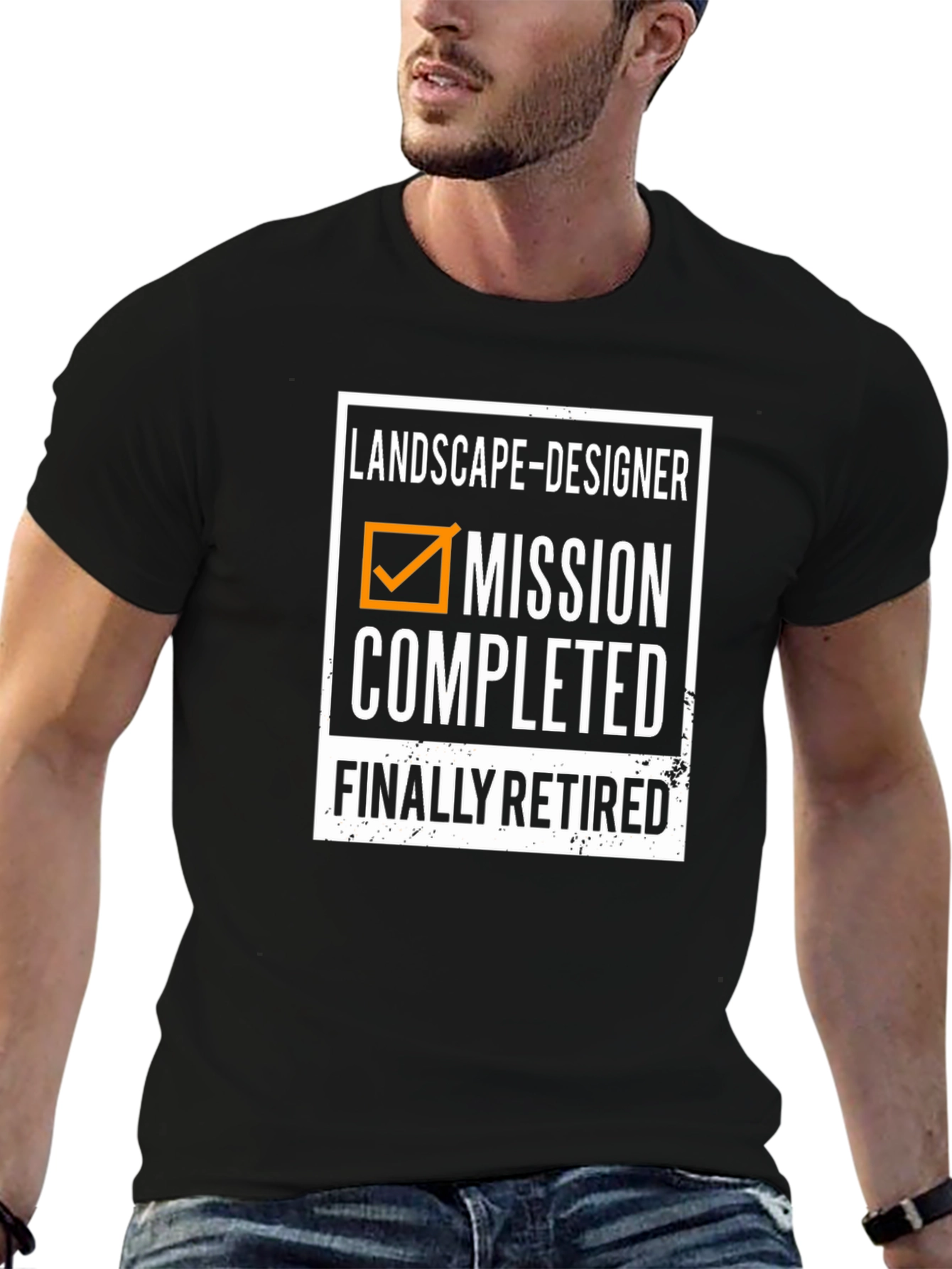 Landscape Designer Mission Completed Retired T-Shirt