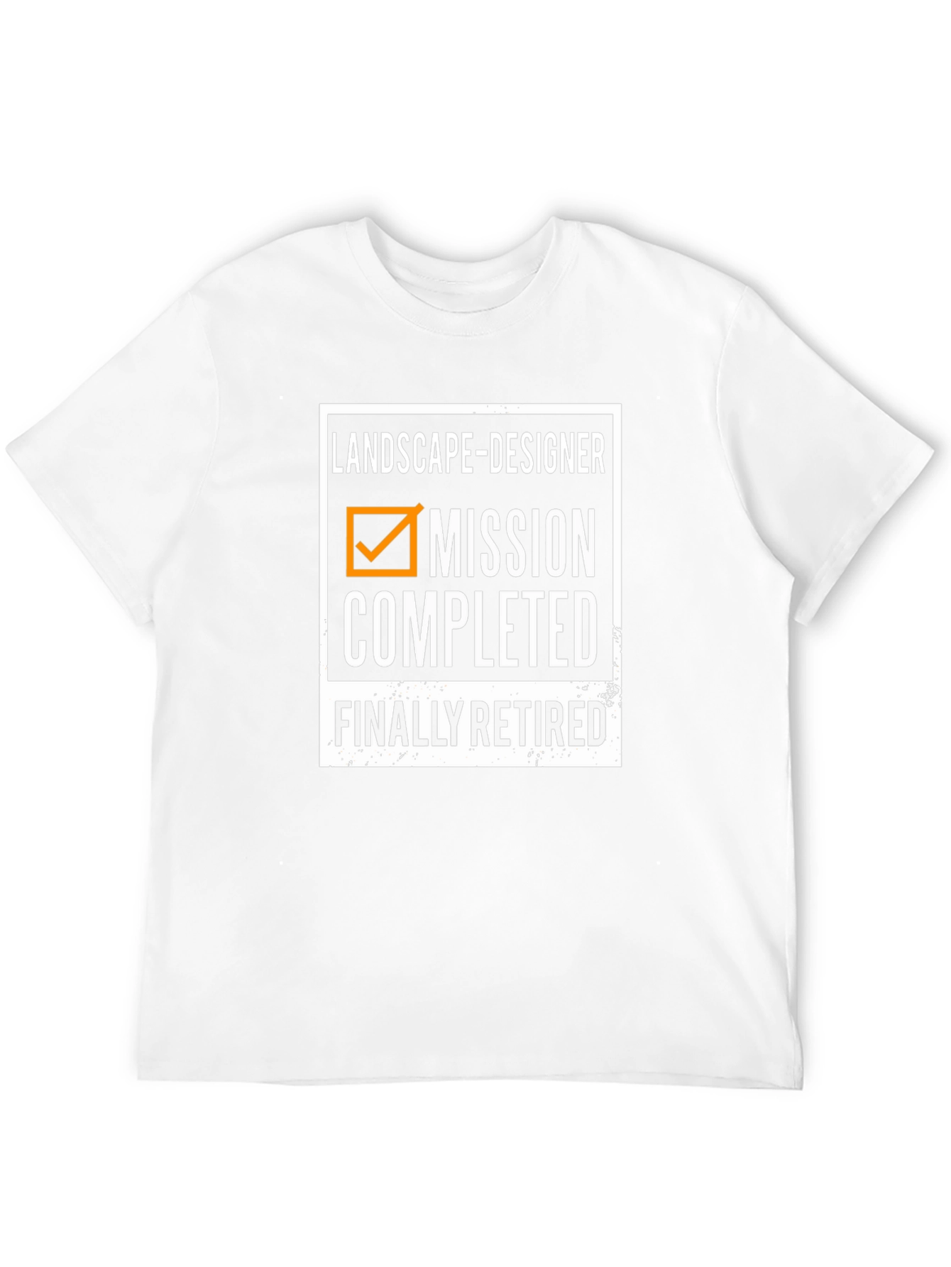 Landscape Designer Mission Completed Retired T-Shirt