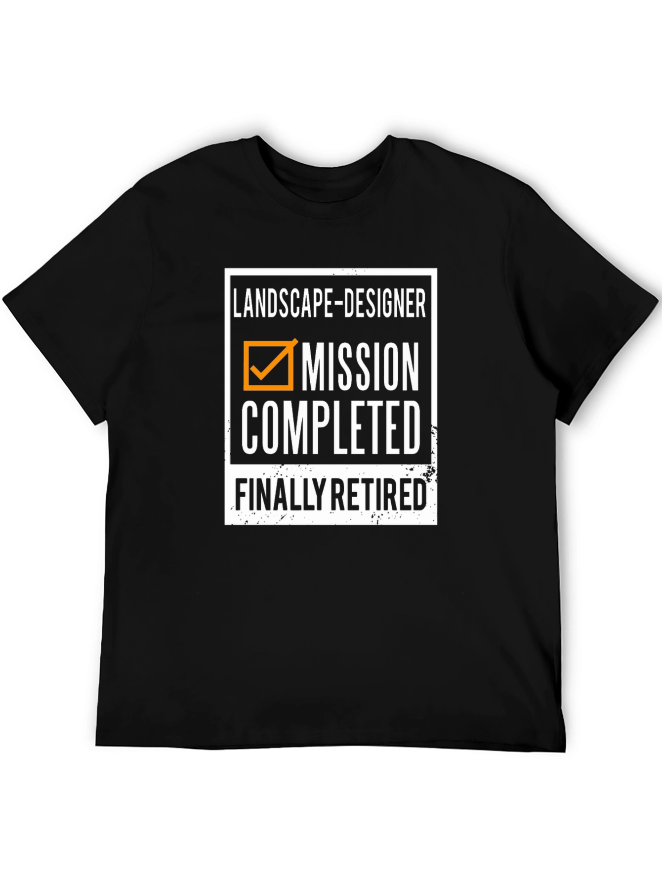 Landscape Designer Mission Completed Retired T-Shirt