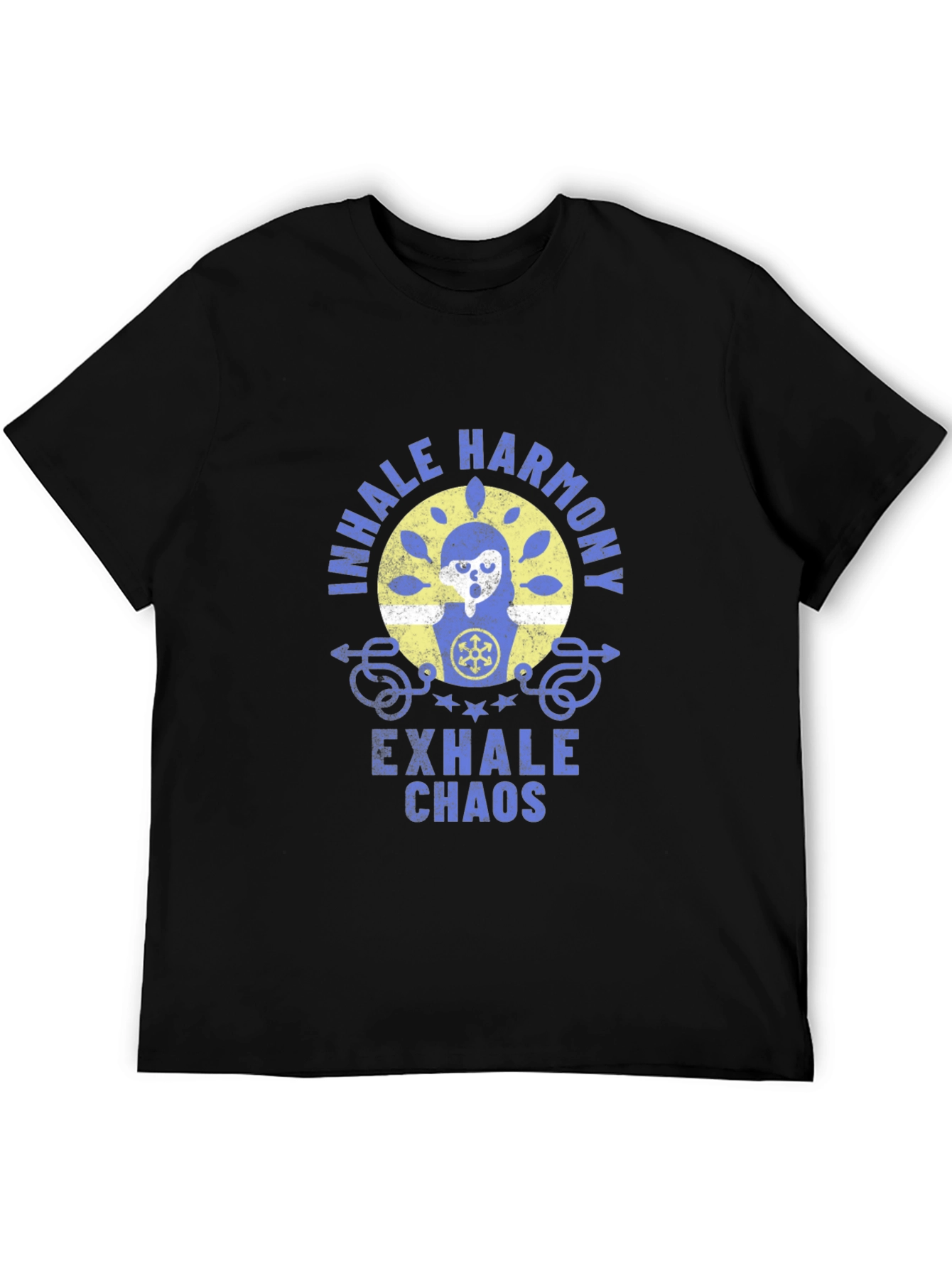 Inhale Harmony Exhale Chaos Graphic T-Shirt