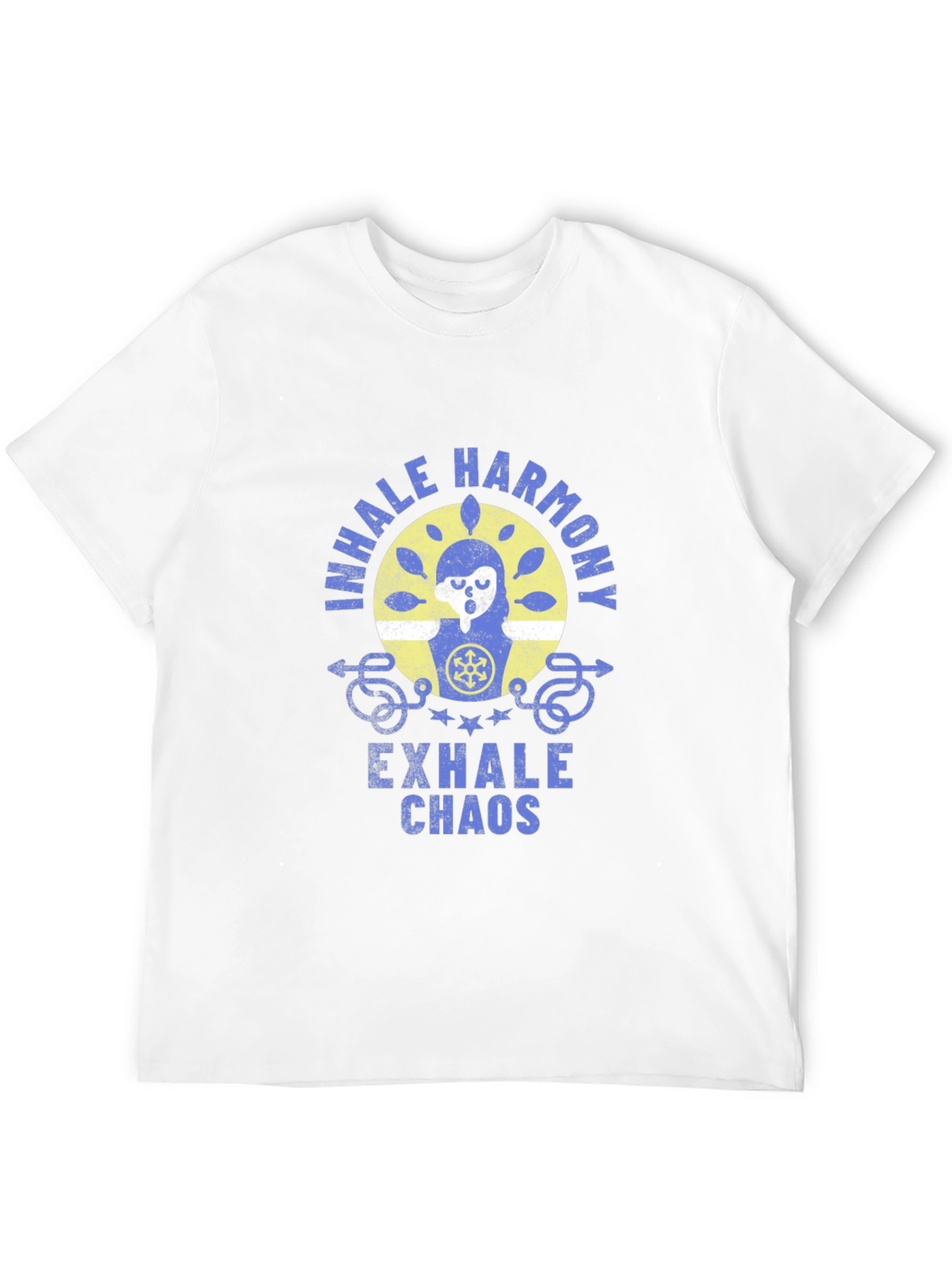 Inhale Harmony Exhale Chaos Graphic T-Shirt