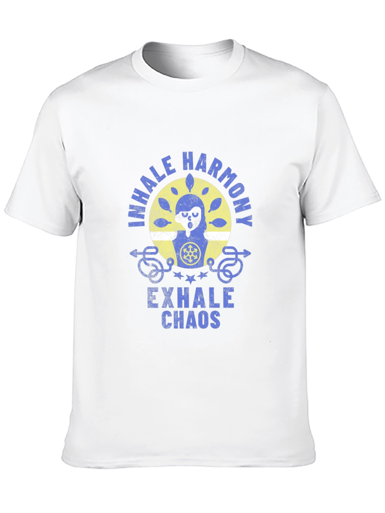 Inhale Harmony Exhale Chaos Graphic T-Shirt