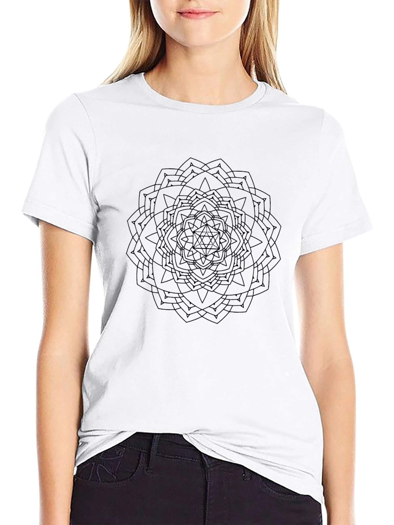 Geometric Mandala T-Shirt