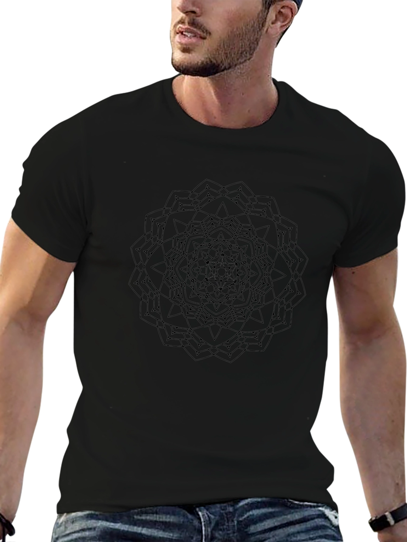 Geometric Mandala T-Shirt