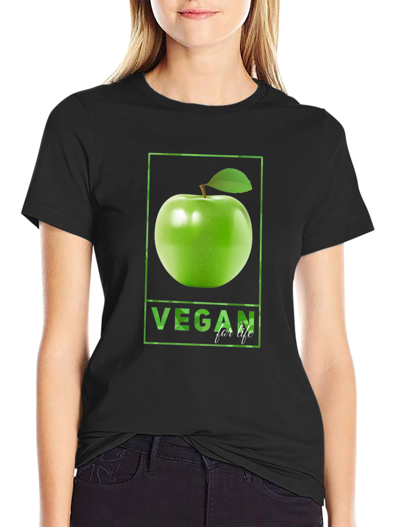 Vegan for Life Graphic T-Shirt