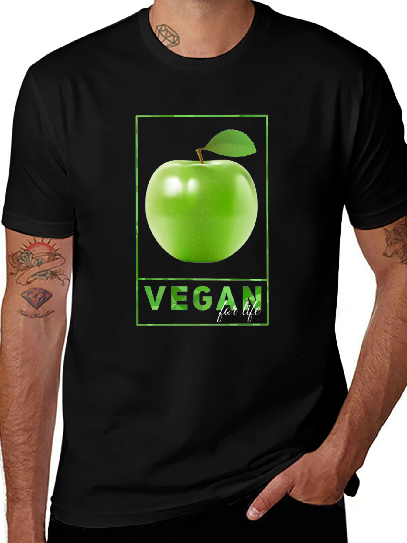 Vegan for Life Graphic T-Shirt