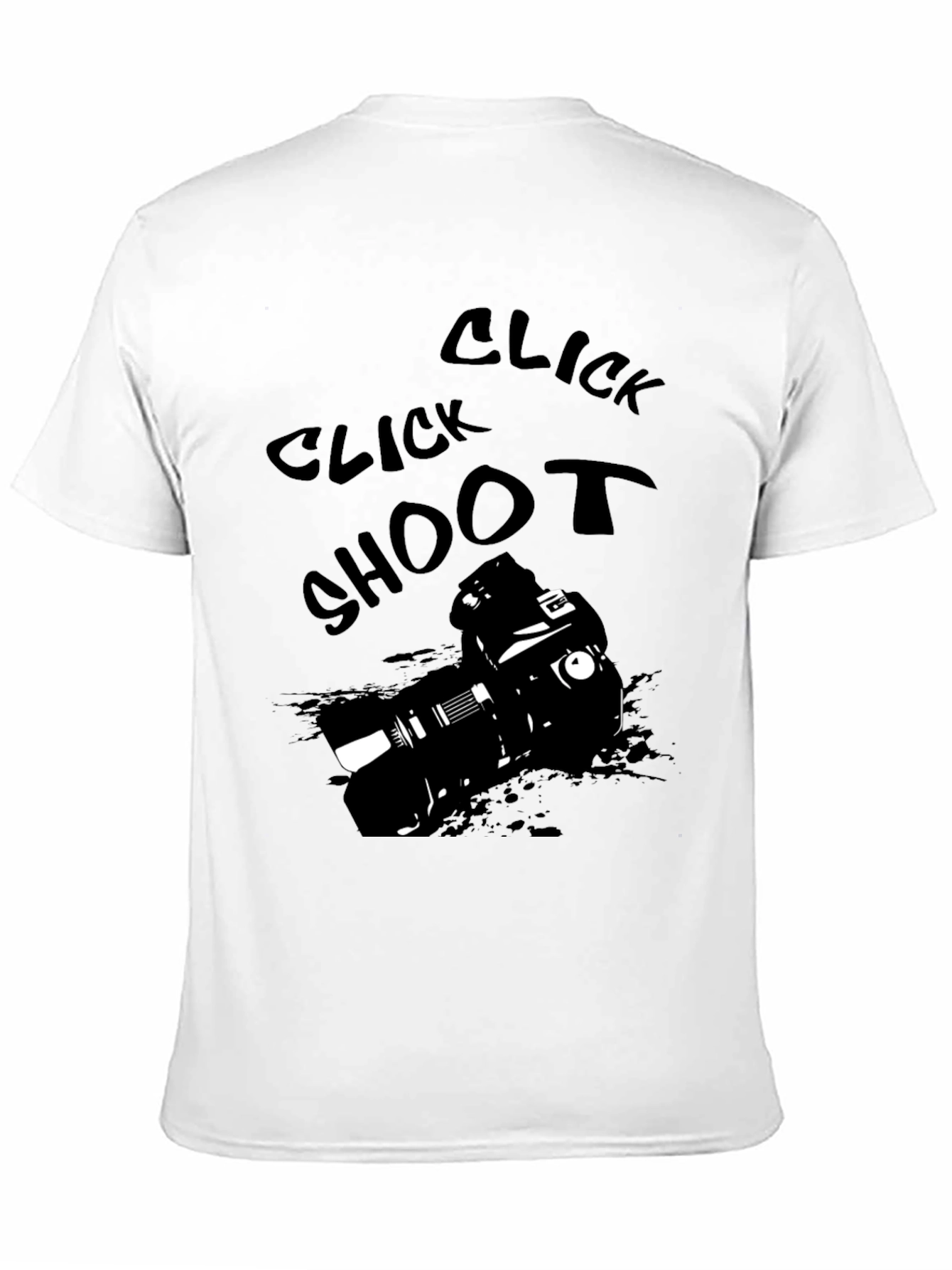 Click Shoot Camera Graphic T-Shirt - Photographers Tee