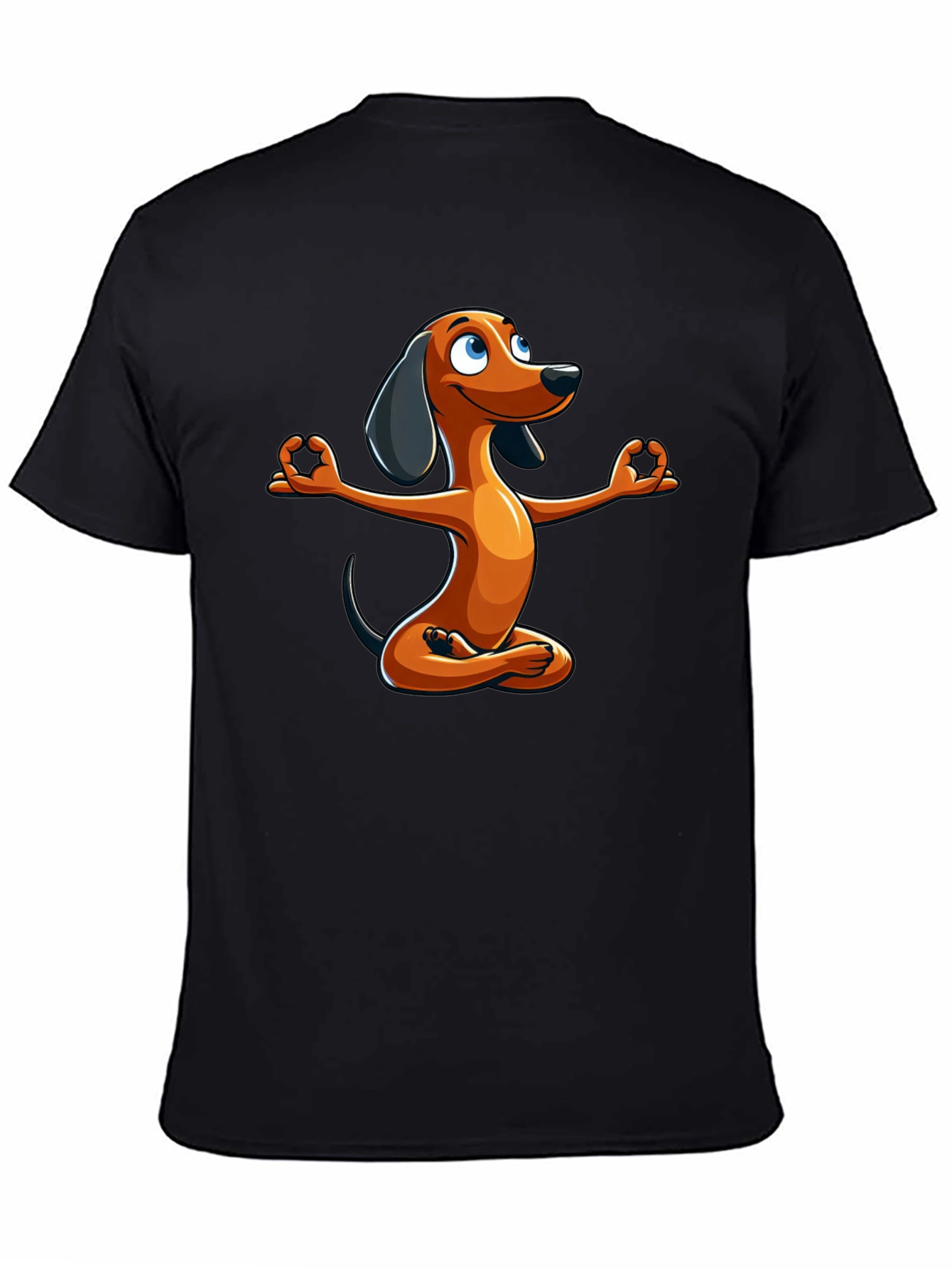 Yoga Dog Graphic T-Shirt - Relaxed Fit