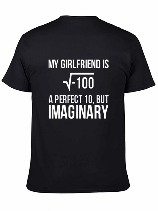Funny Math Humor T-Shirt - My Girlfriend is Imaginary