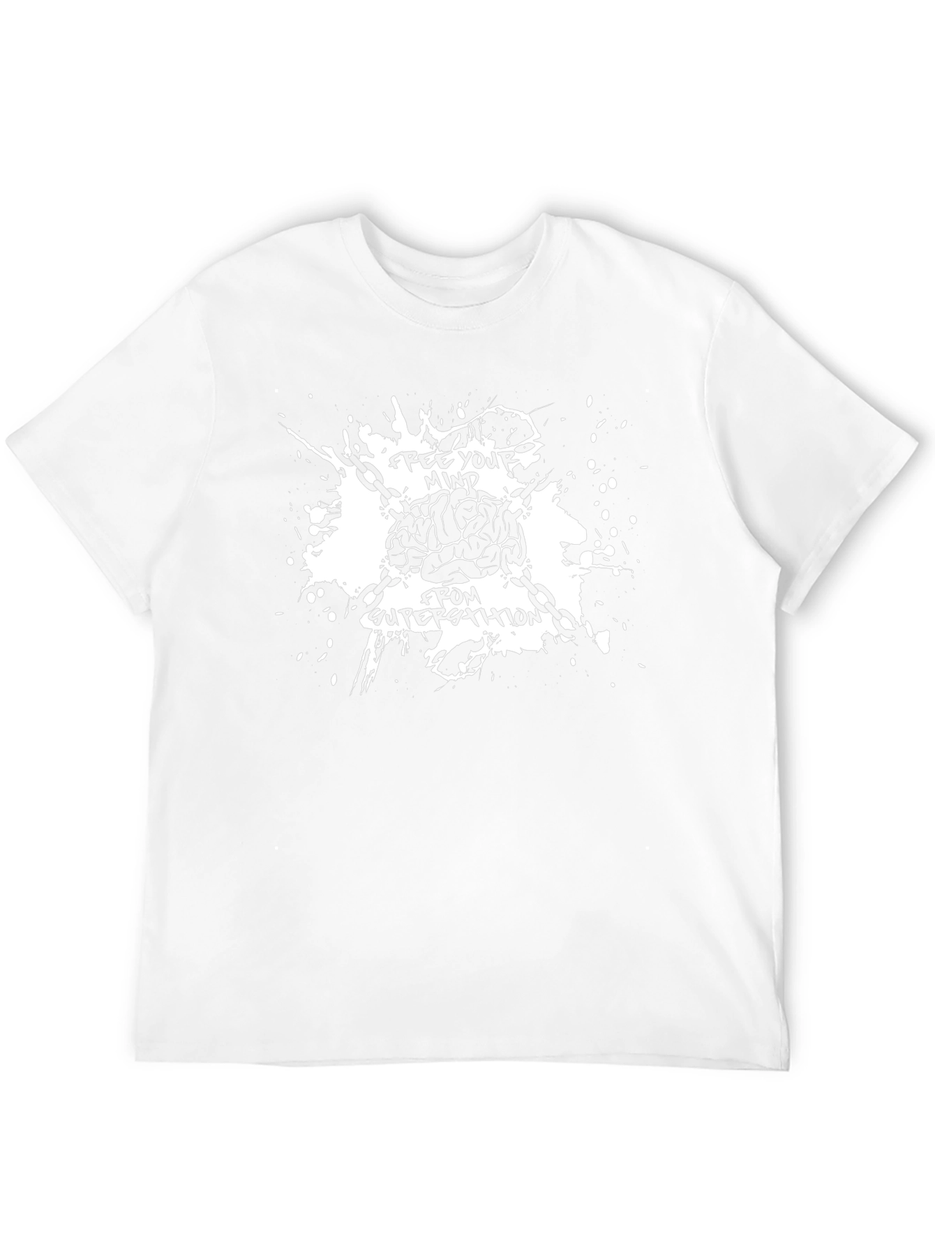 Free Your Mind Brain Graphic Tee