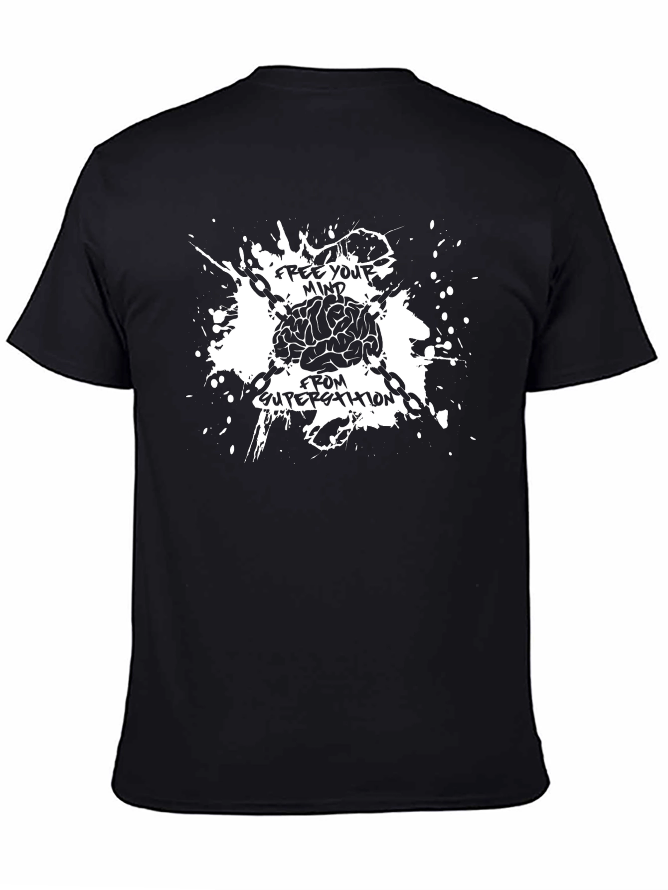 Free Your Mind Brain Graphic Tee