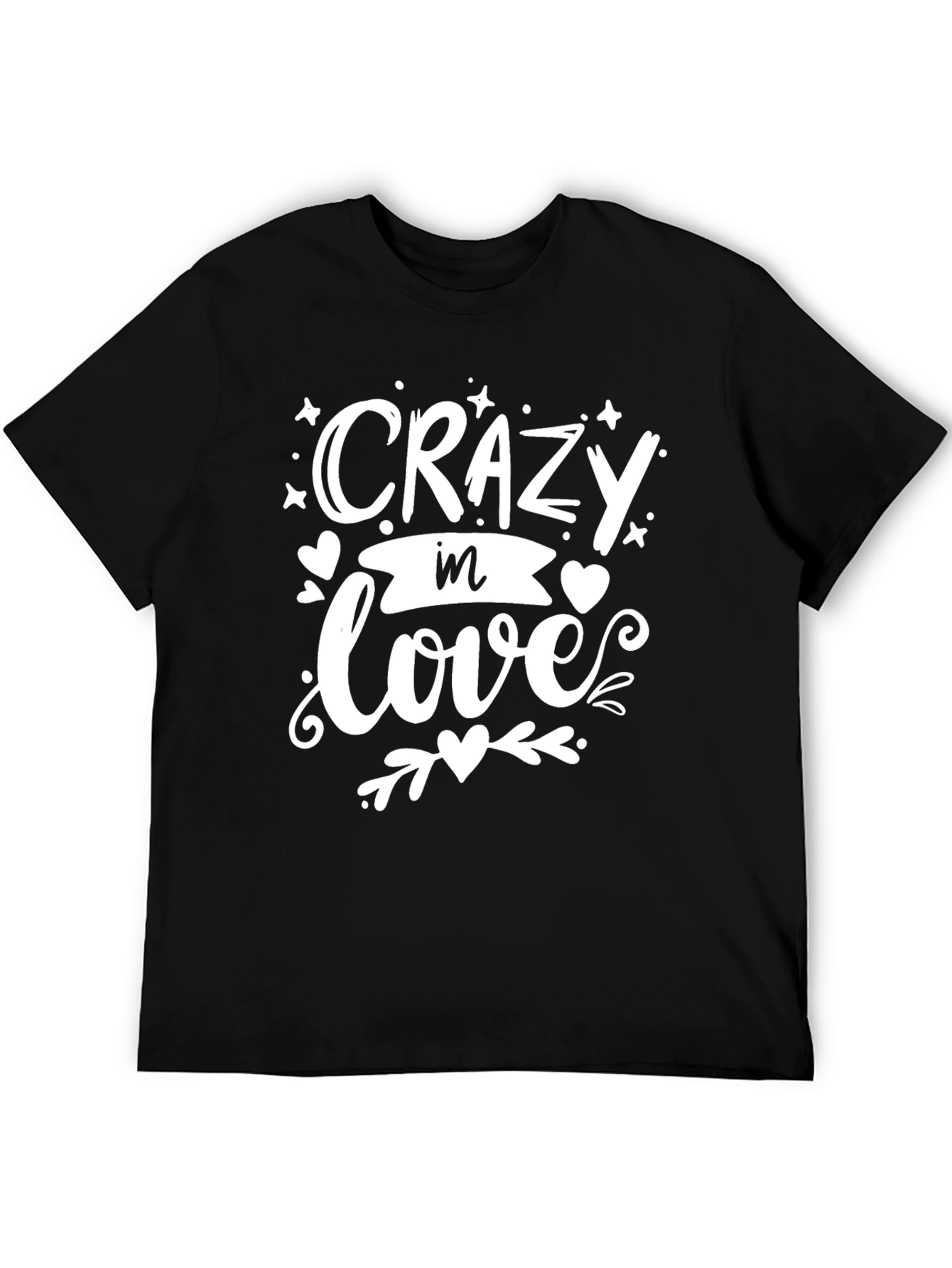 Crazy in Love Black Graphic Tee
