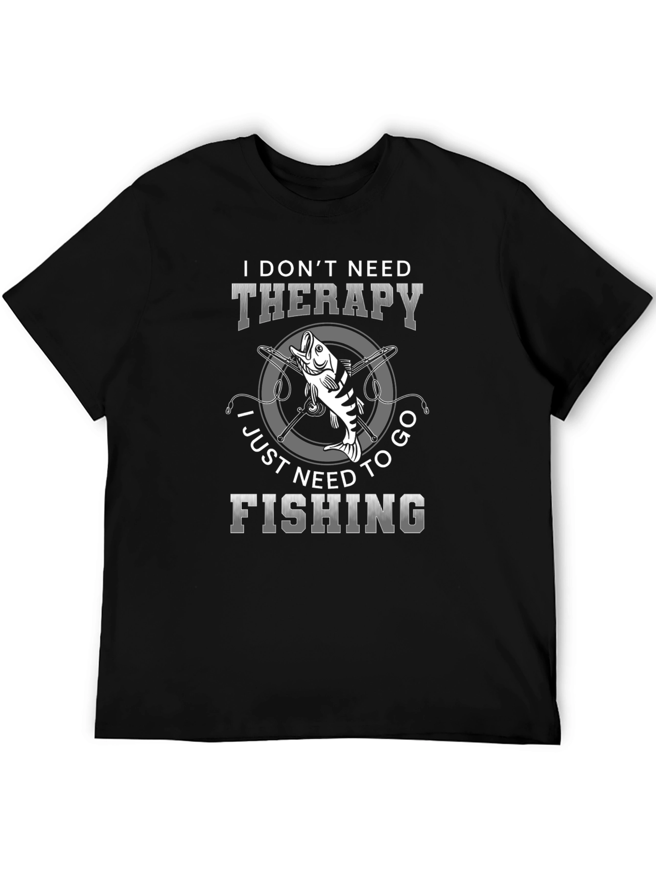 Funny Fishing T-Shirt - Therapy Alternative
