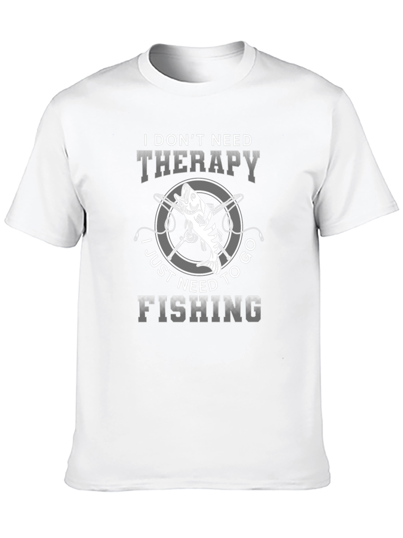 Funny Fishing T-Shirt - Therapy Alternative