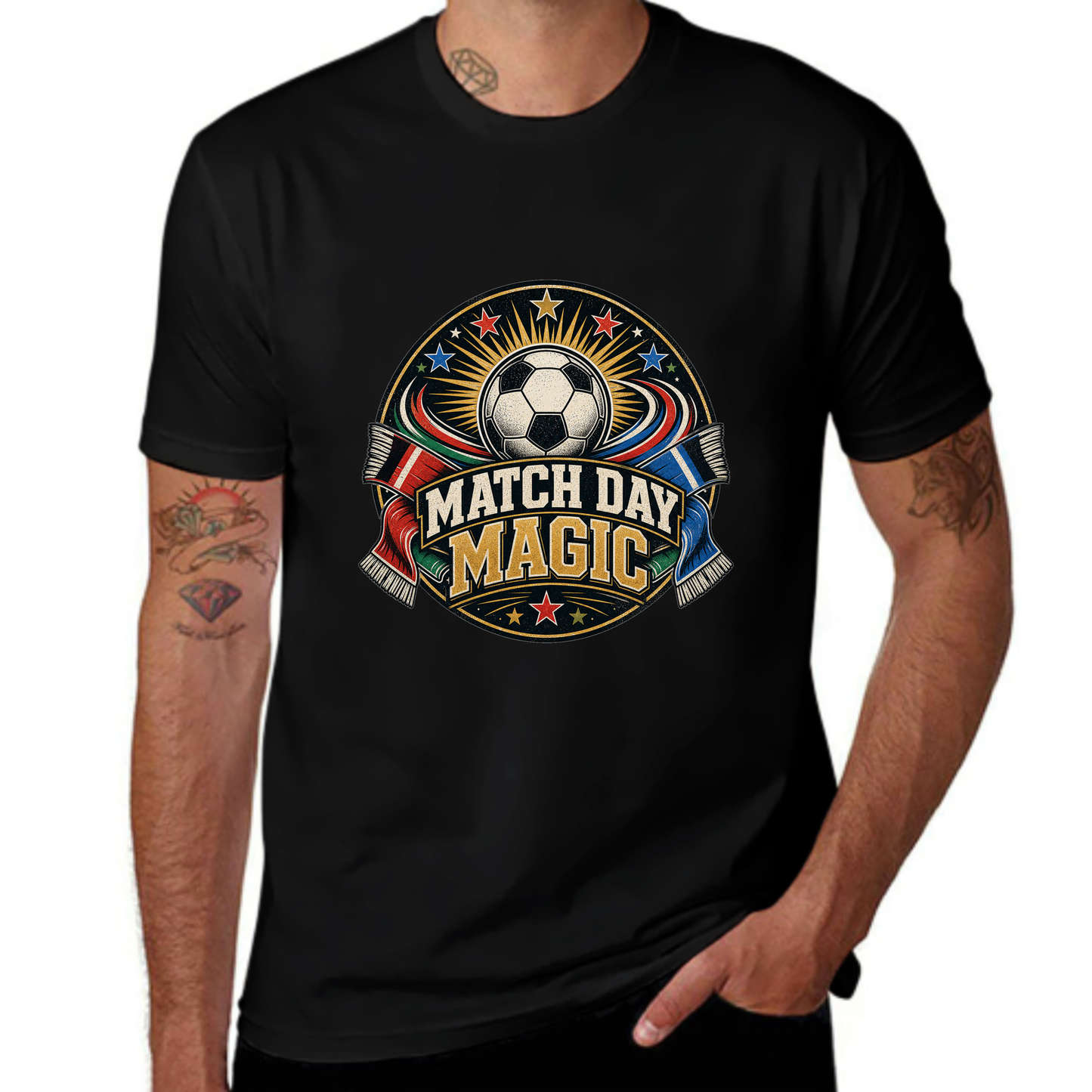 Custom Style Match Day Magic Classic Soccer Tee