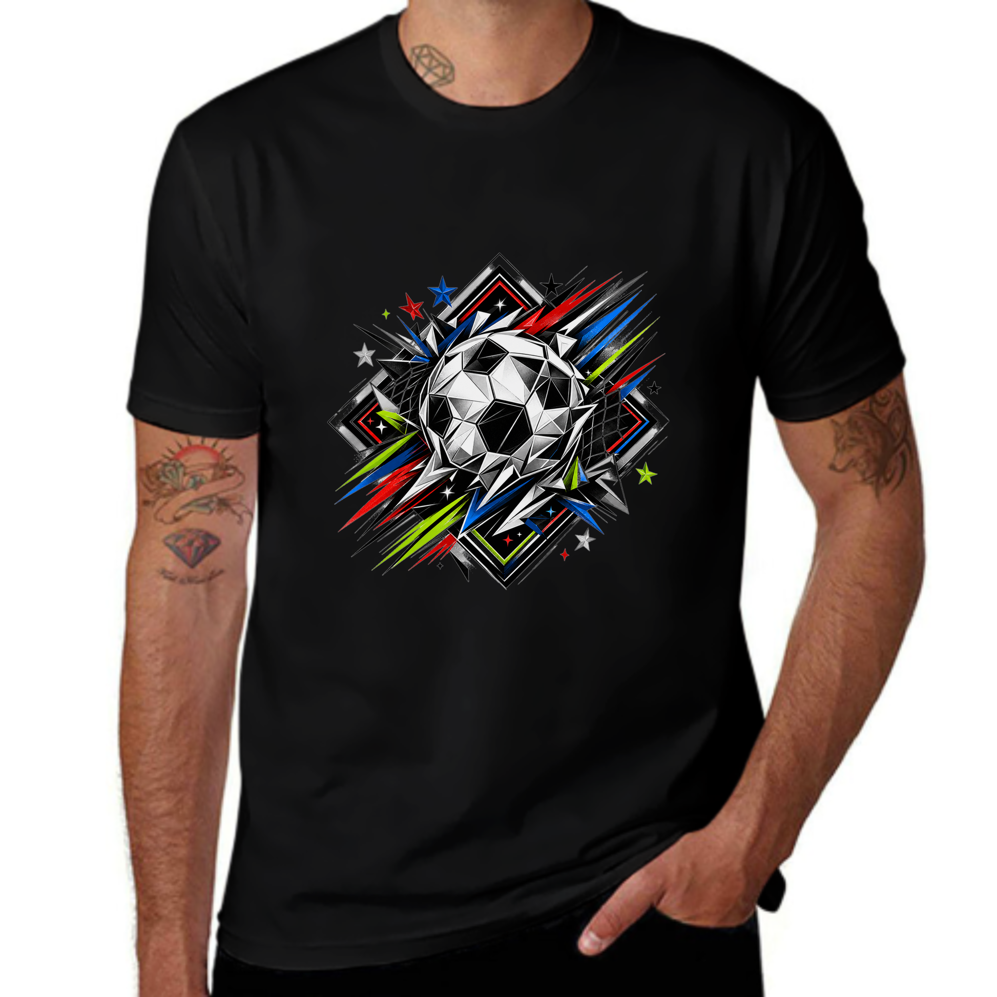 Limited Edition Shattered Diamond Soccer Tee