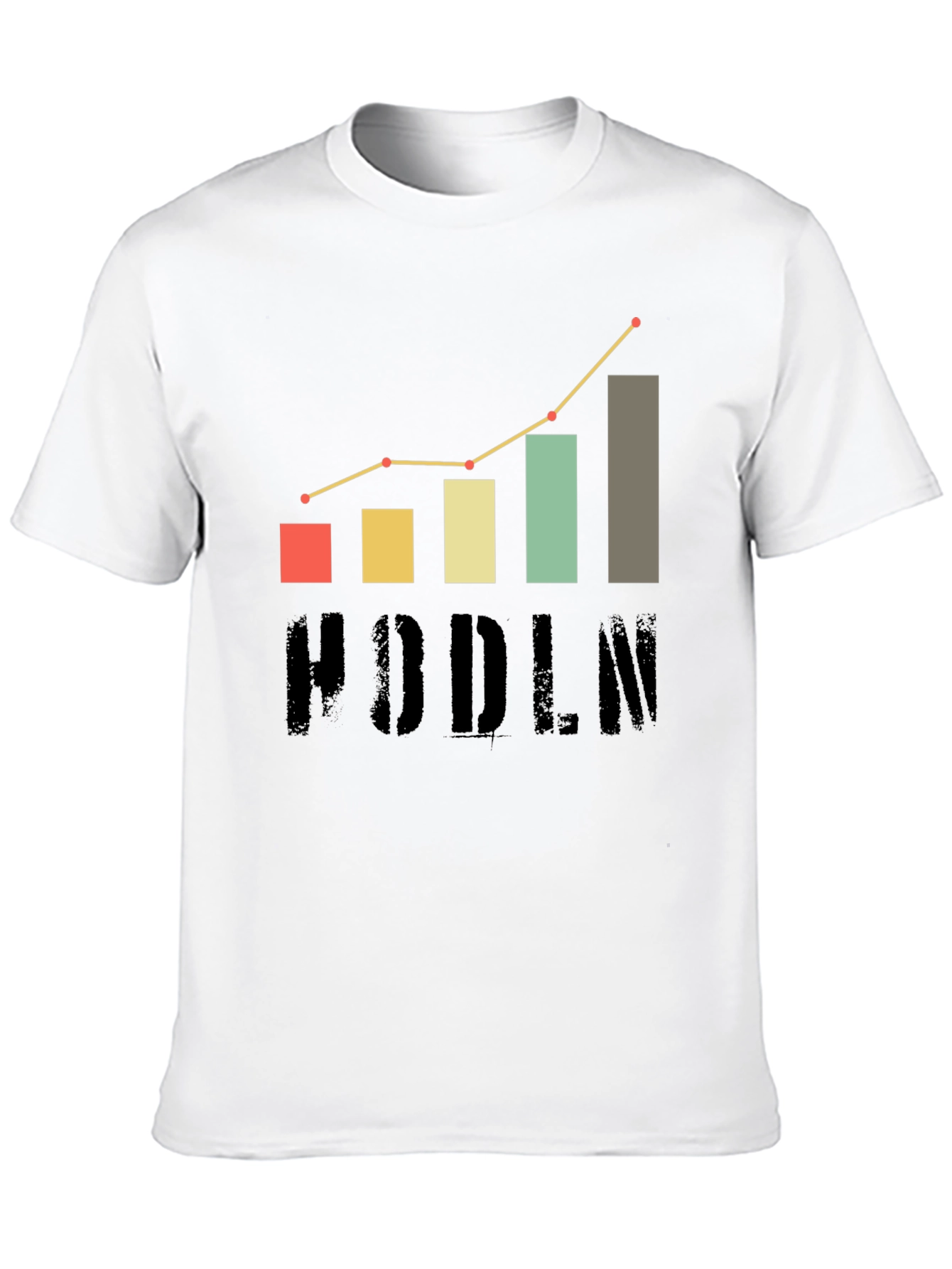 HODLN Crypto Trend T-Shirt - Bitcoin Investment