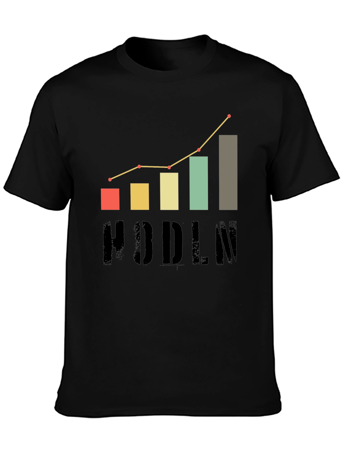 HODLN Crypto Trend T-Shirt - Bitcoin Investment