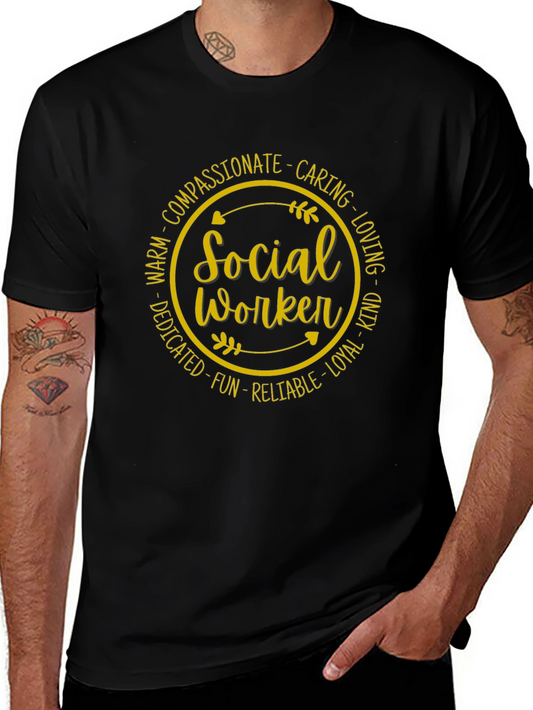Social Worker T-Shirt - Compassionate Caring Tee