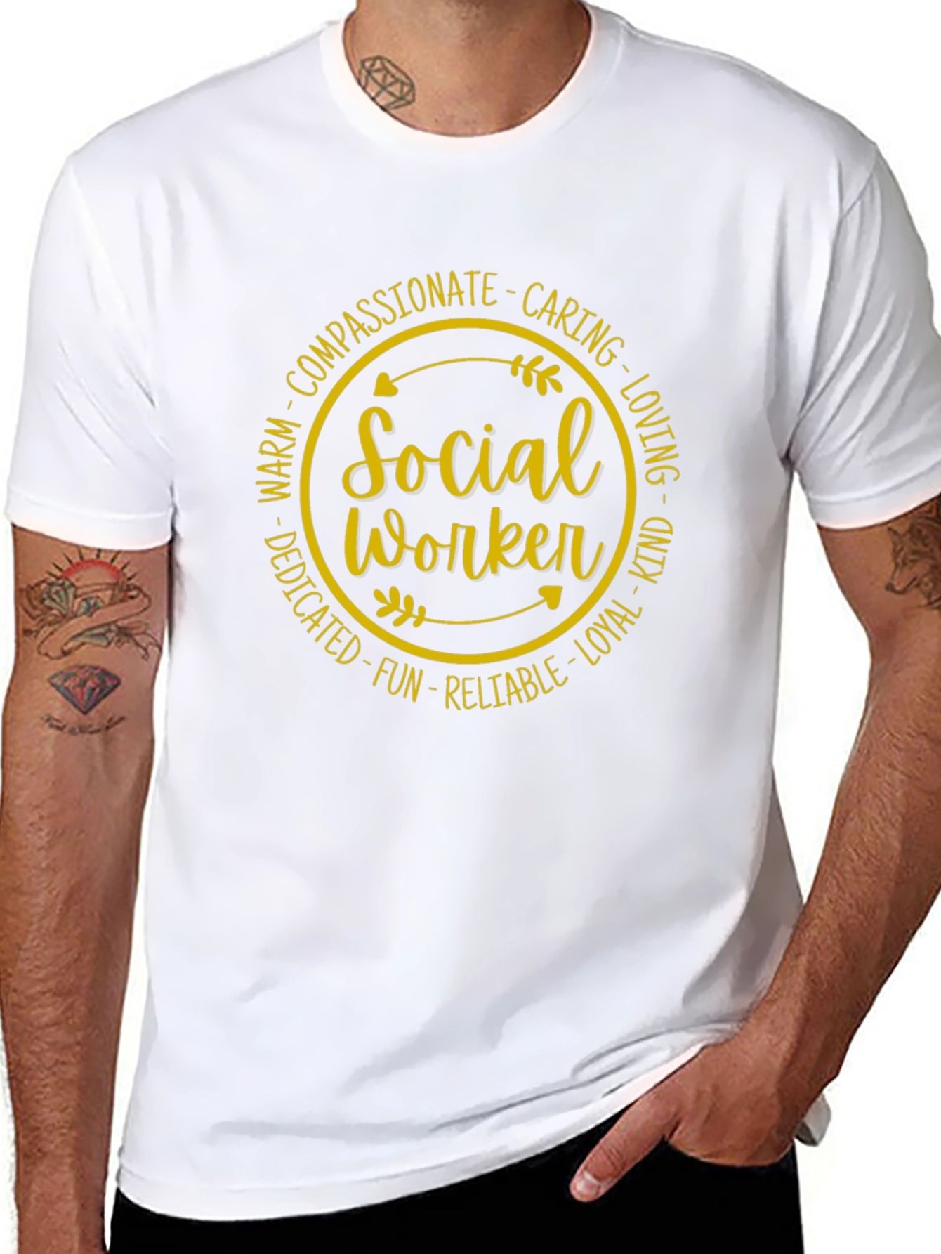 Social Worker T-Shirt - Compassionate Caring Tee