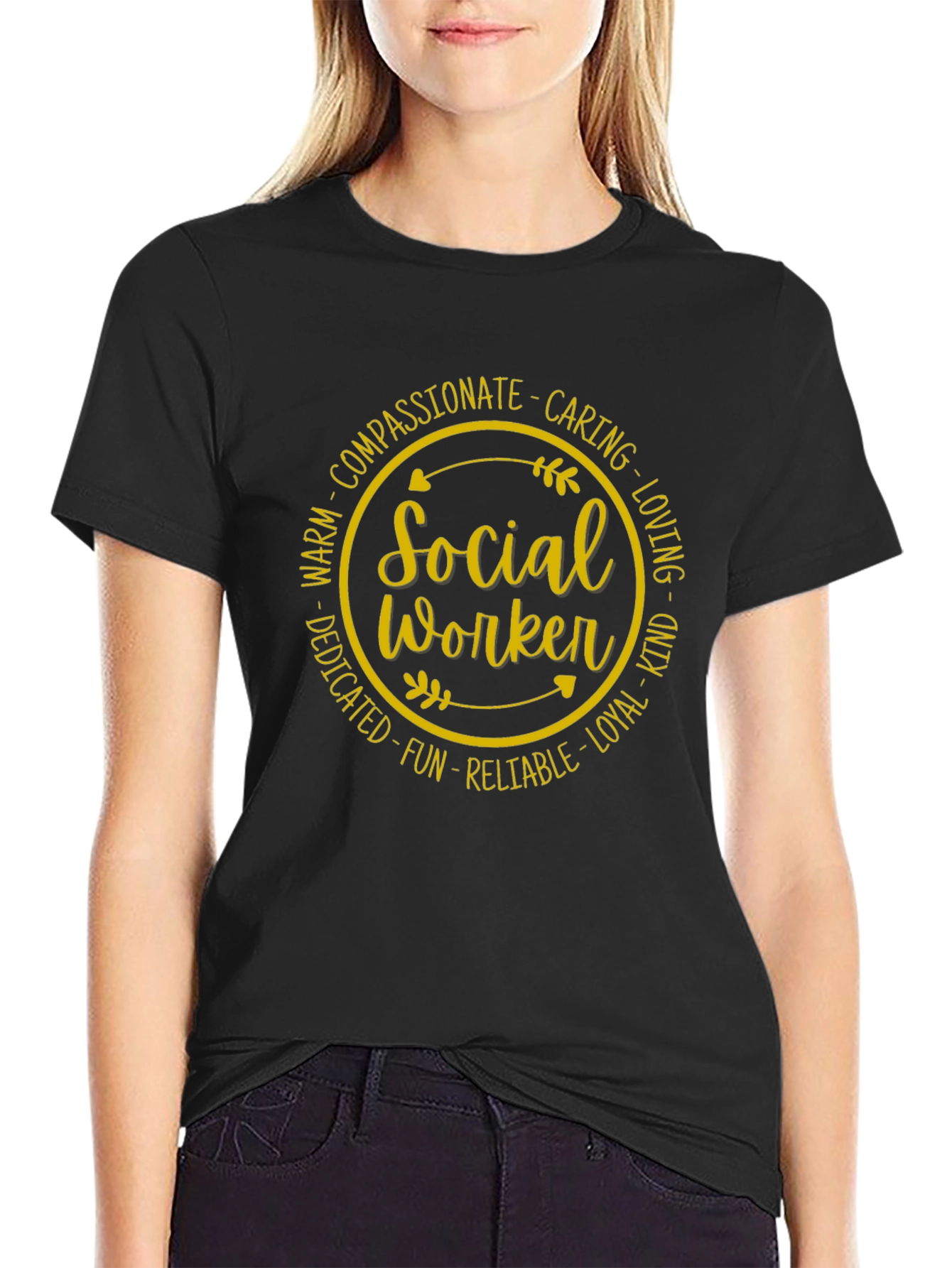 Social Worker T-Shirt - Compassionate Caring Tee