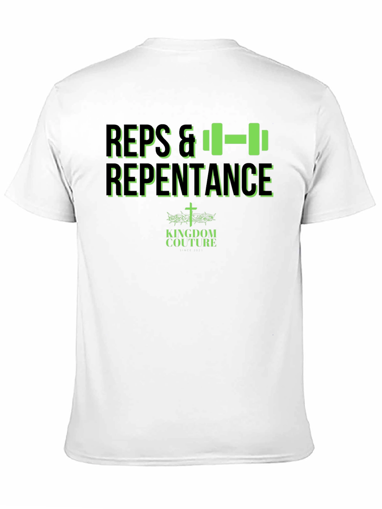 Reps & Repentance Graphic T-Shirt - Black