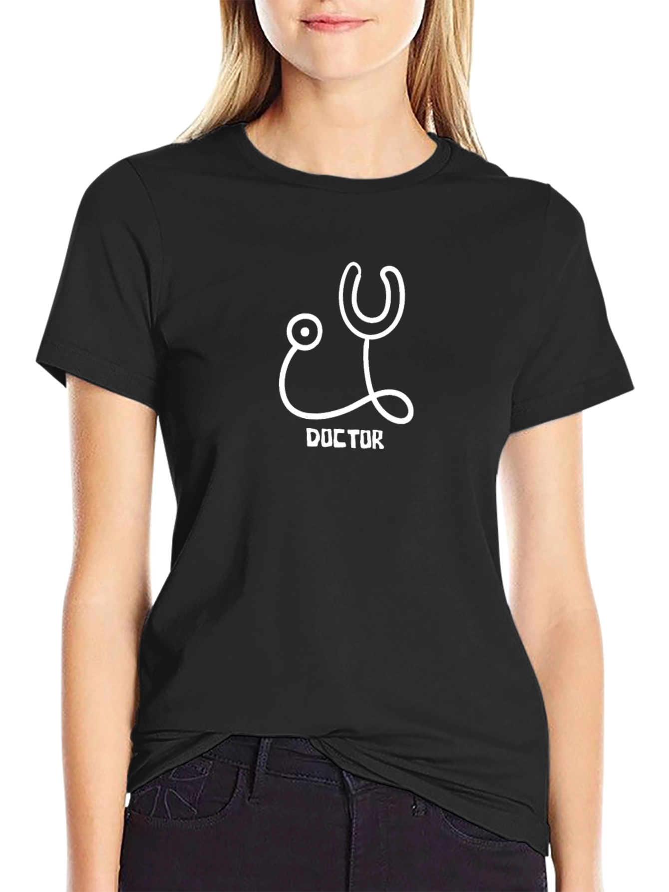 Doctor Stethoscope T-Shirt - Medical Professional Apparel