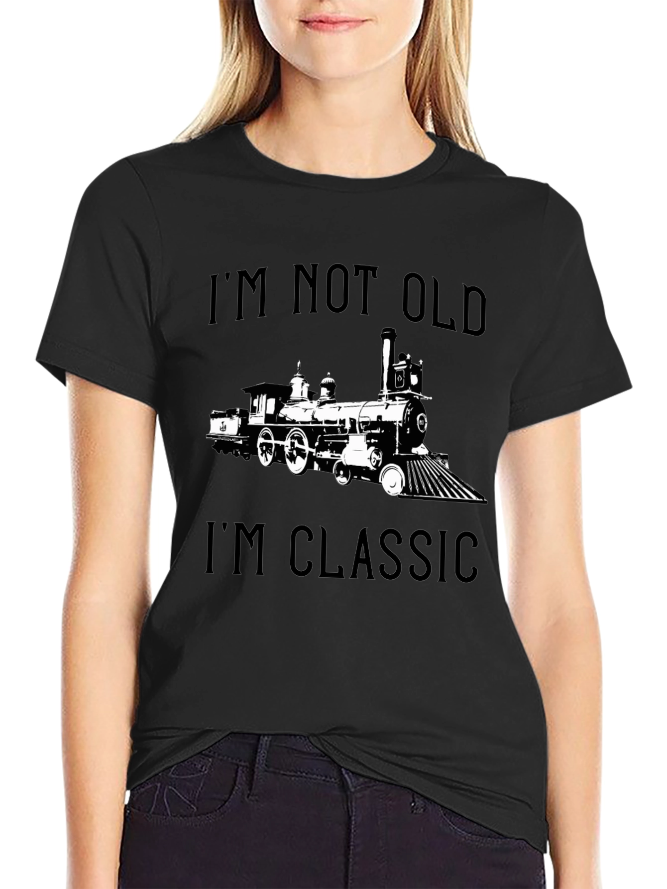 Im Not Old Im Classic Train T-Shirt