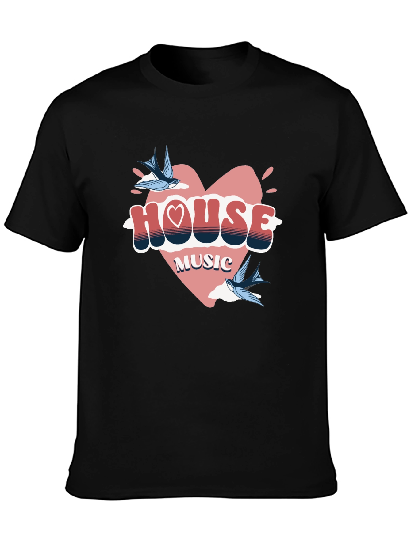 House Music Heart T-Shirt