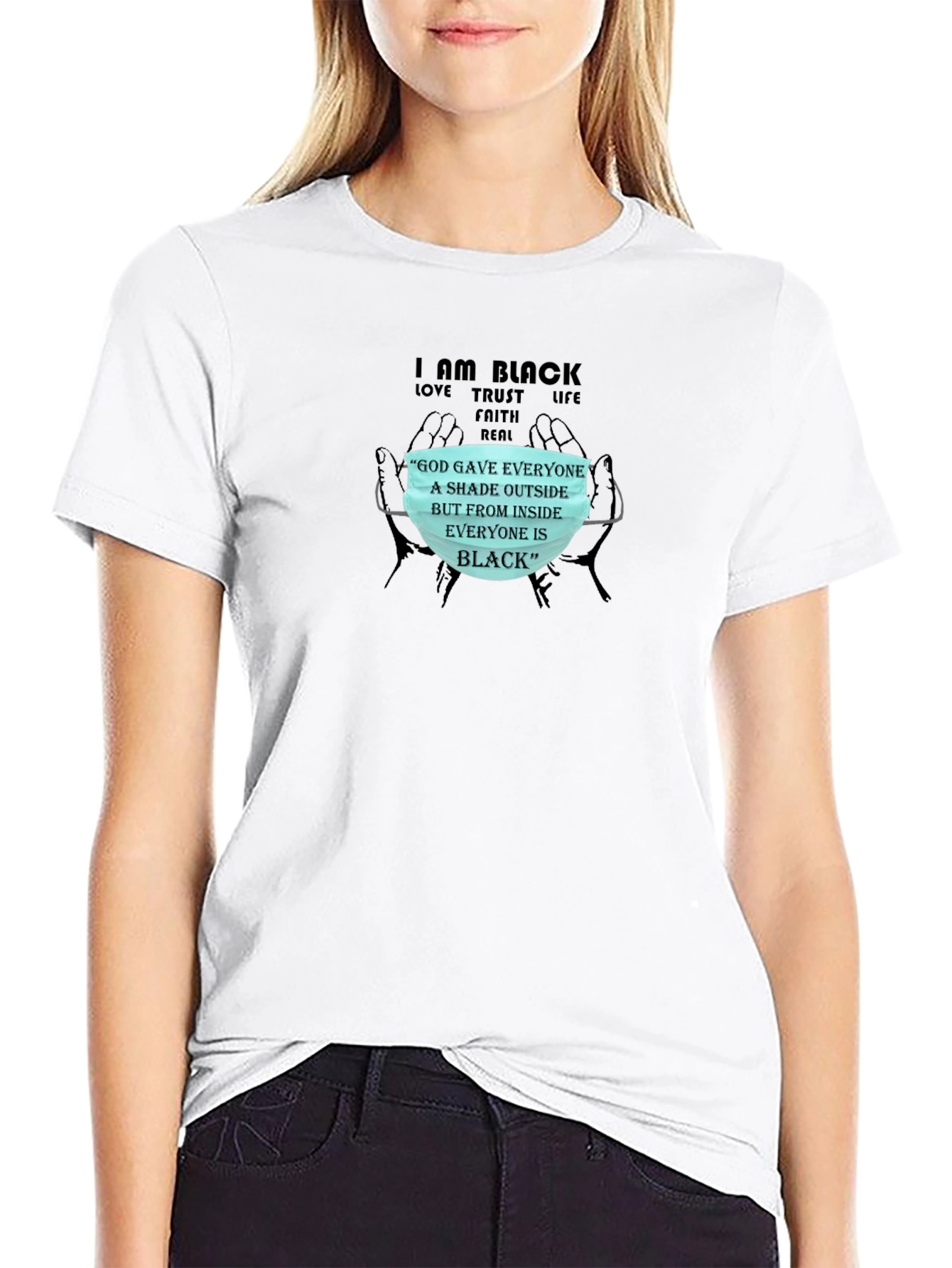I AM BLACK Graphic Tee