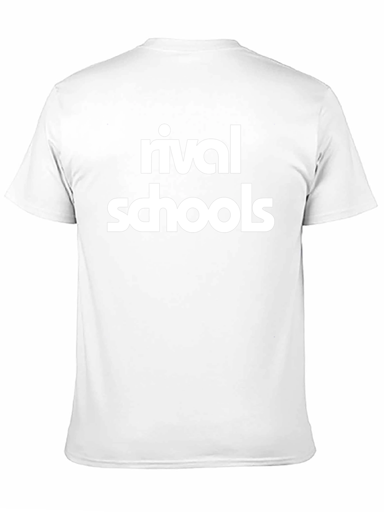 Rival Schools Graphic Tee - Black Cotton T-Shirt