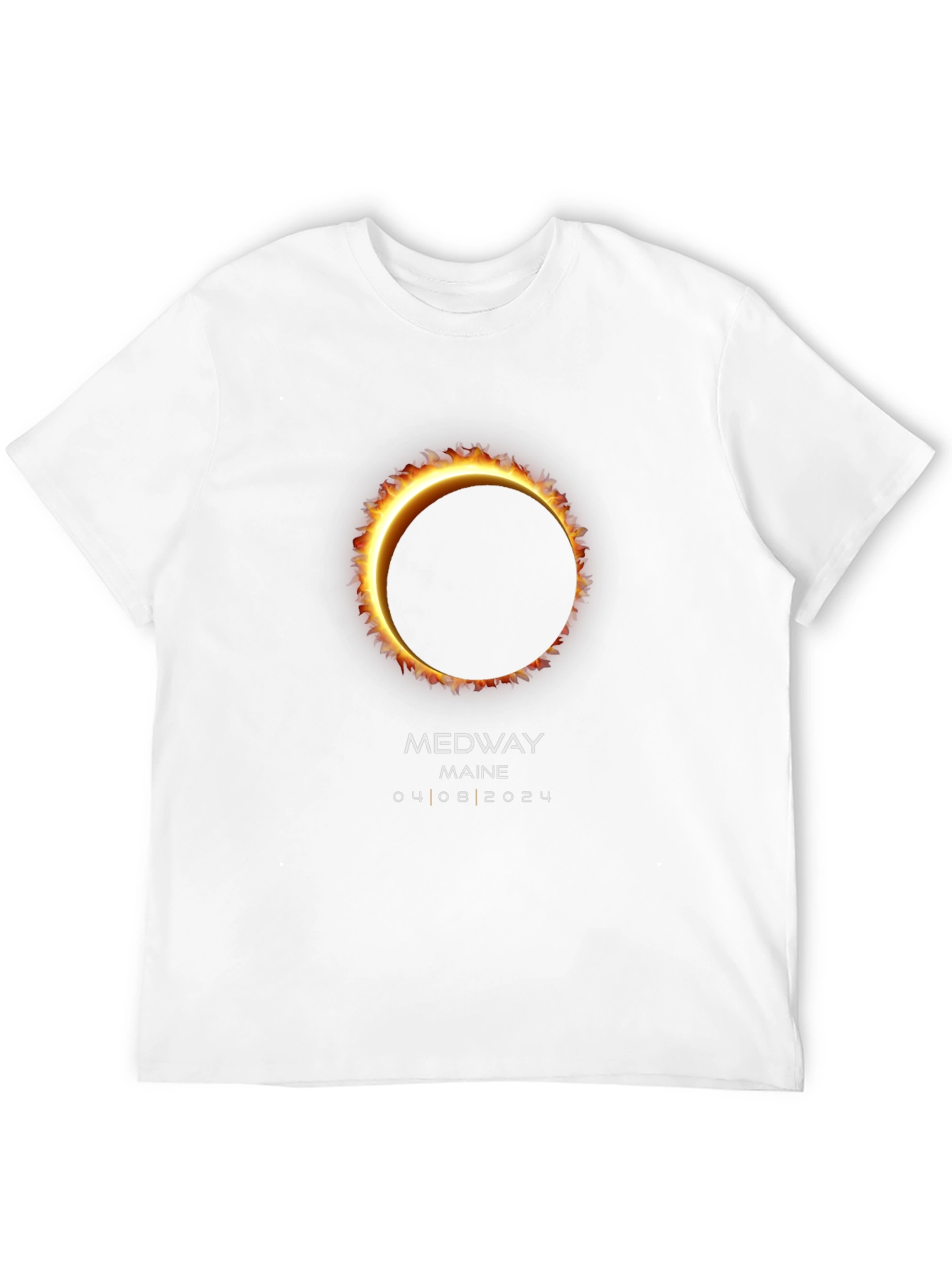 Medway Maine Eclipse T-Shirt - April 8 2024
