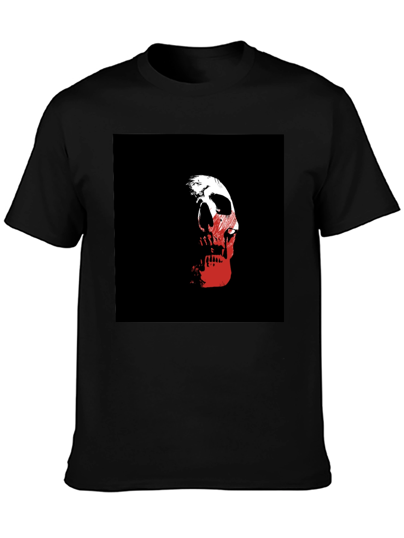 Skull Graphic Black T-Shirt
