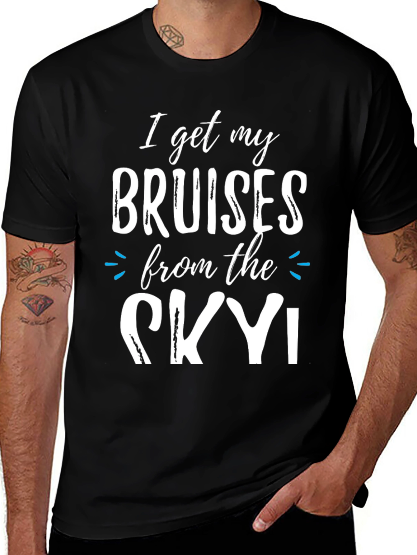 I Get My Bruises From The Sky T-Shirt