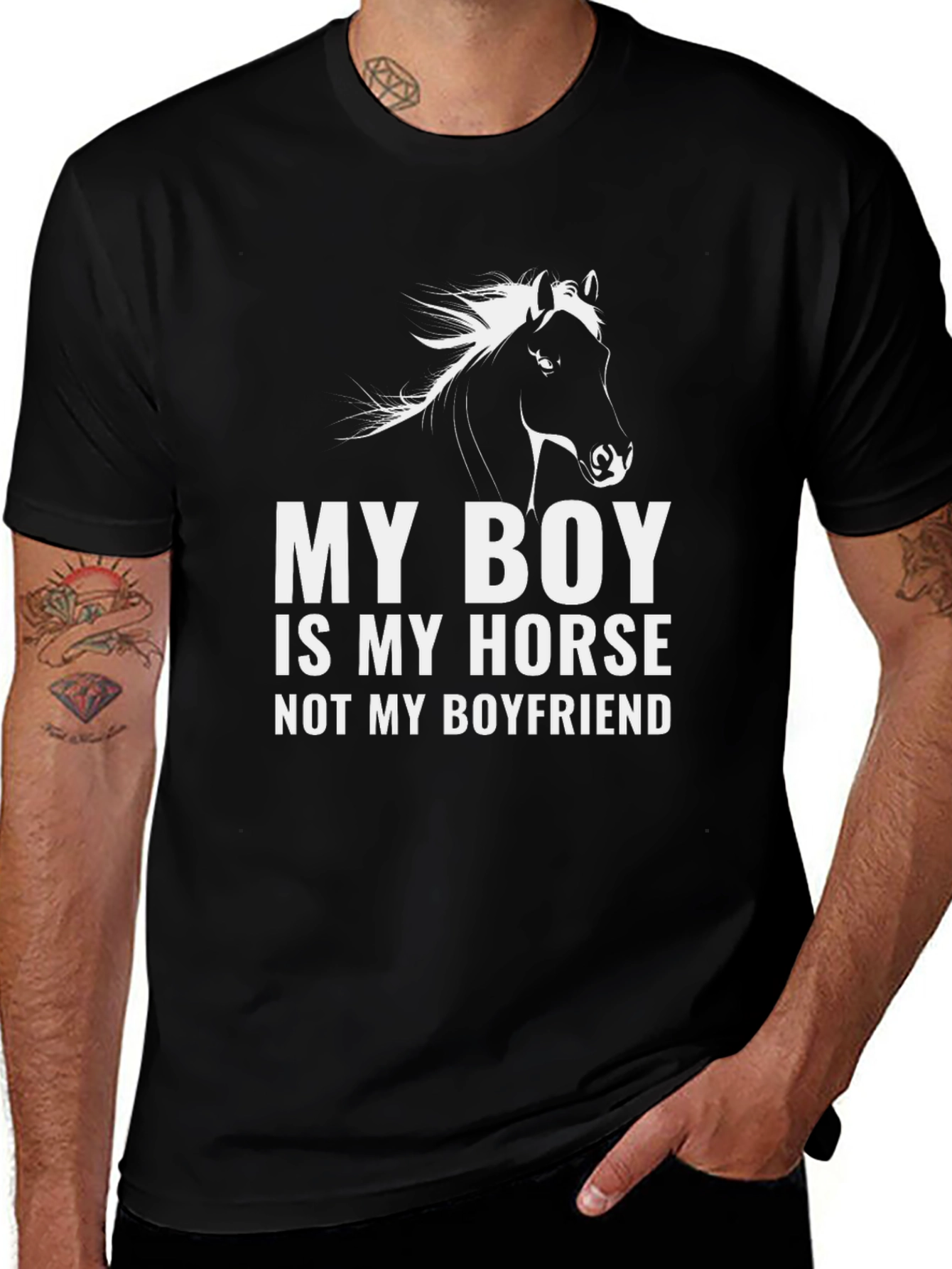 My Boy Is My Horse T-Shirt