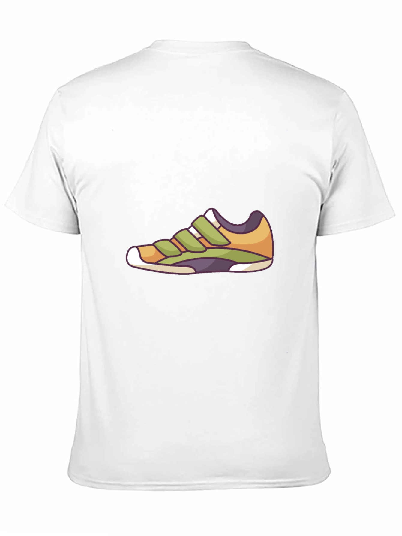 Cartoon Shoe Graphic T-Shirt