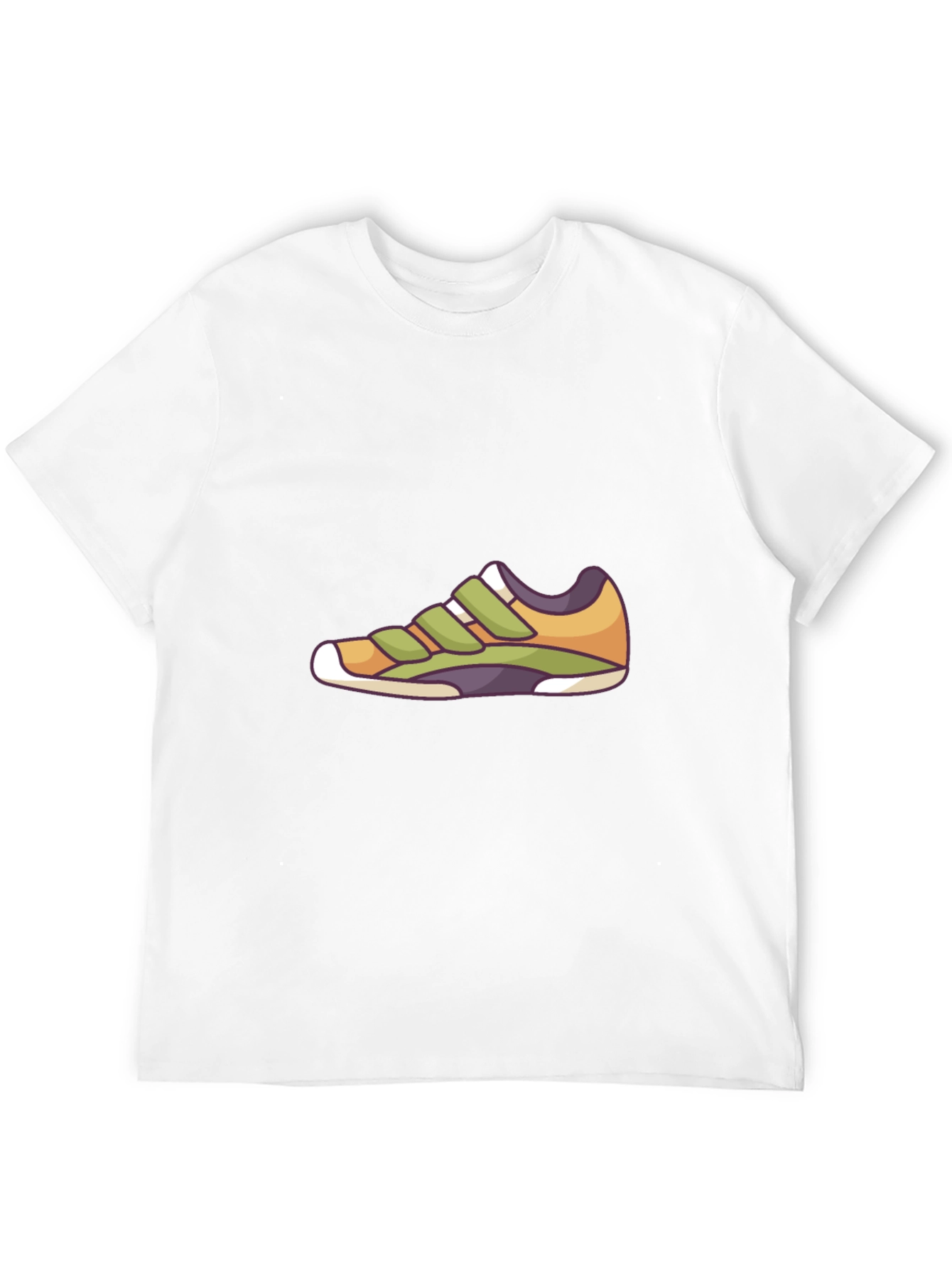 Cartoon Shoe Graphic T-Shirt