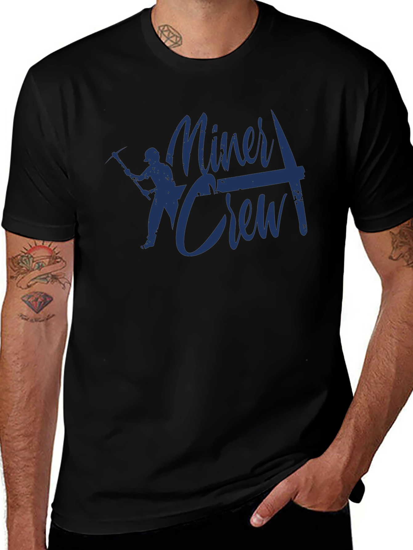 Miner Crew Graphic T-Shirt - Coal Miner Apparel