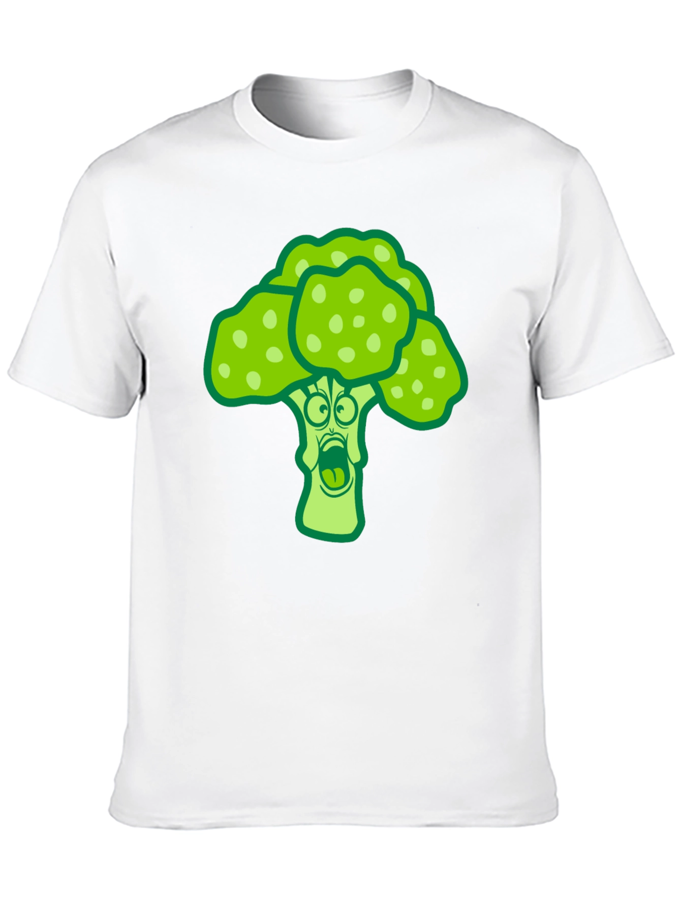 Broccoli Cartoon Graphic Novelty Tee