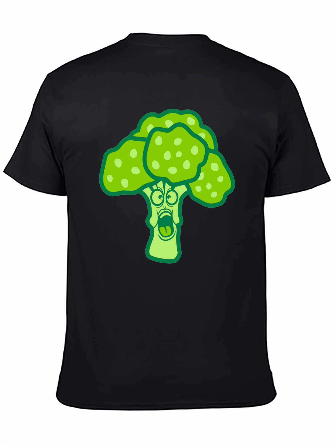 Broccoli Cartoon Graphic Novelty Tee