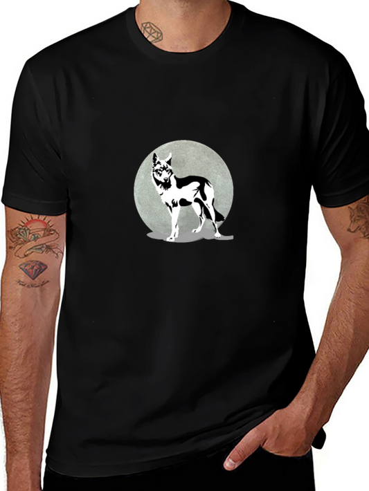 Wolf Moon Graphic Tee - Stylish & Unique