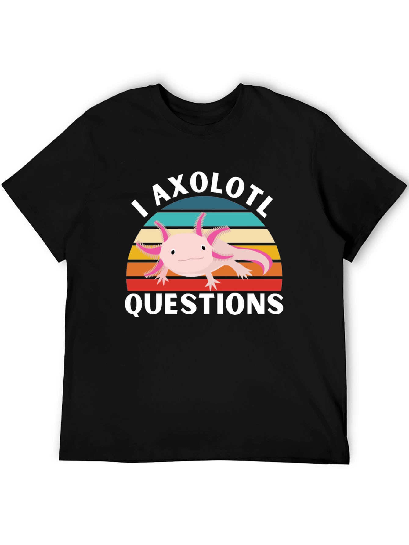 Axolotl Questions Graphic T-Shirt
