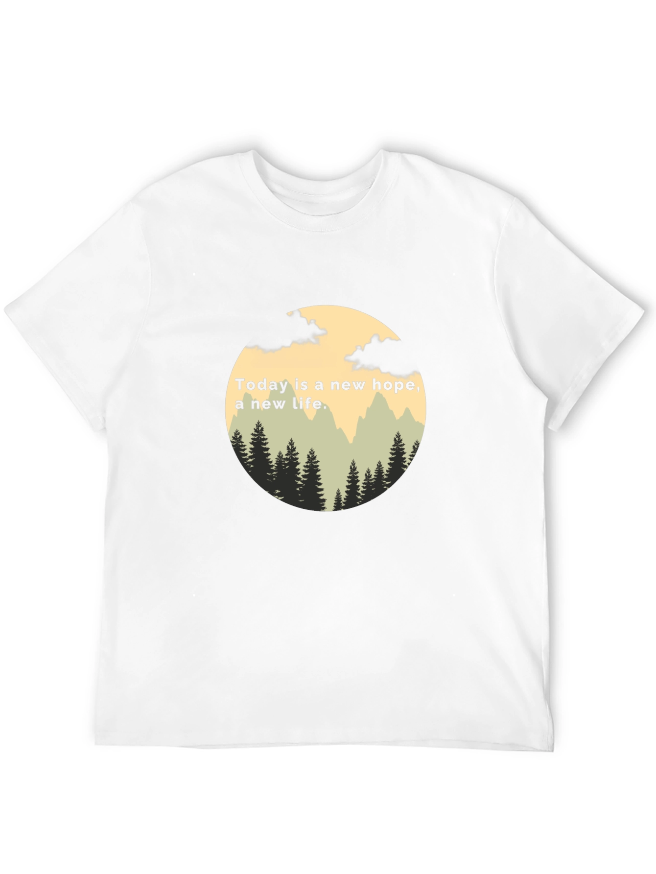 Motivational Landscape Graphic T-Shirt