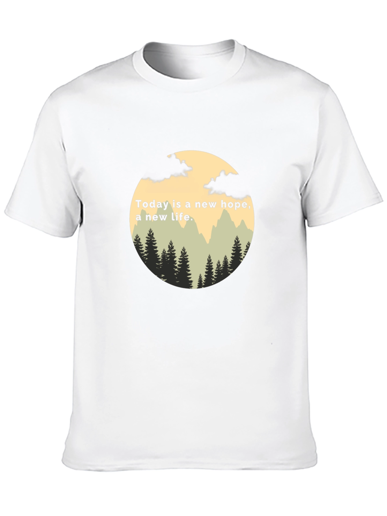 Motivational Landscape Graphic T-Shirt