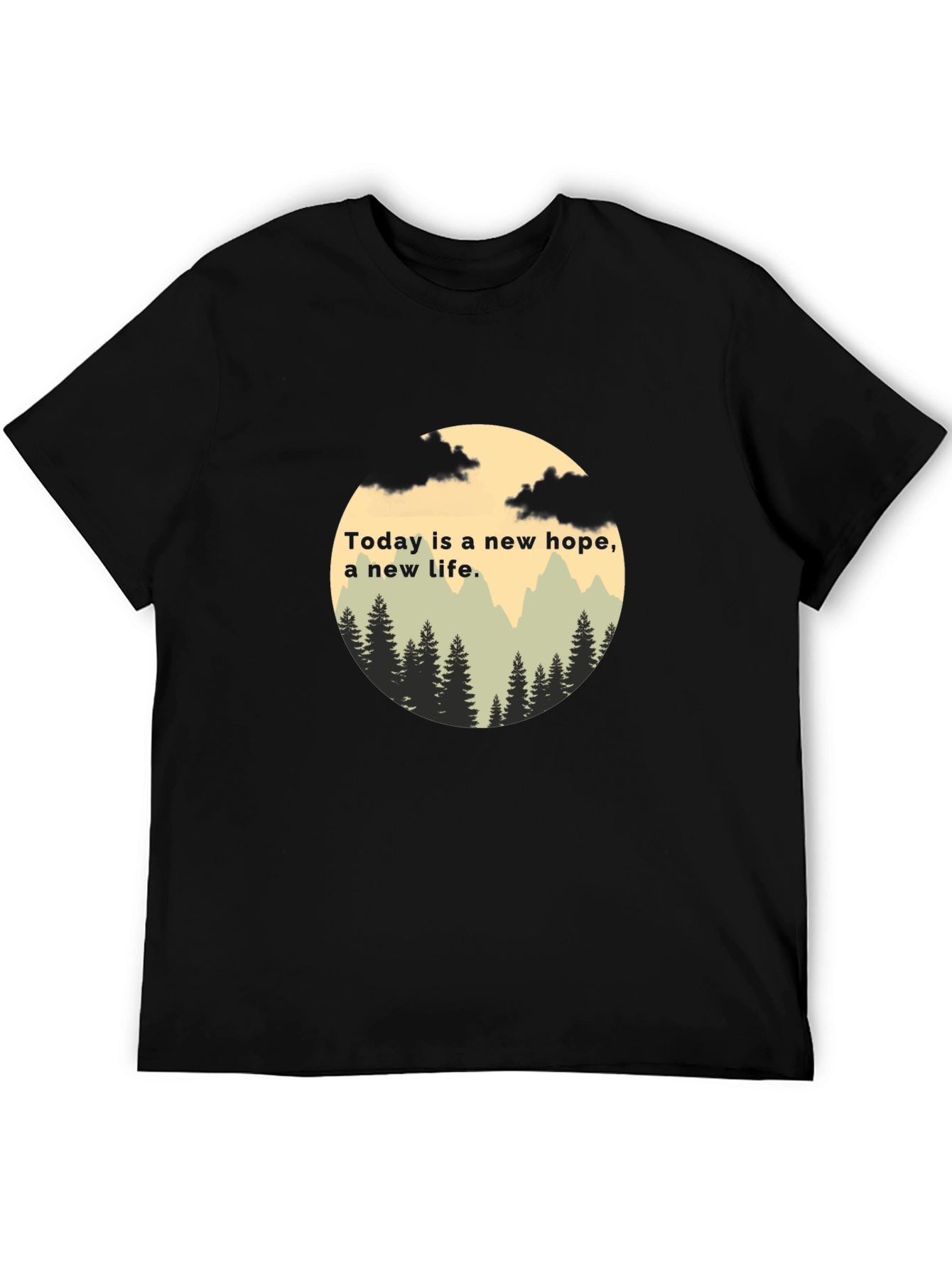 Motivational Landscape Graphic T-Shirt
