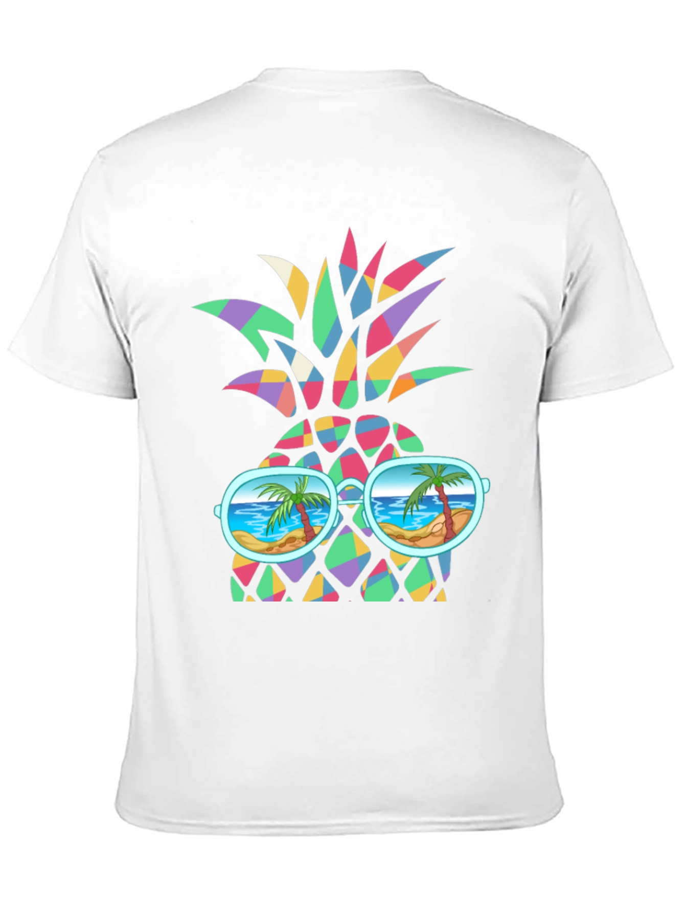 Funky Pineapple Sunglasses Graphic Tee