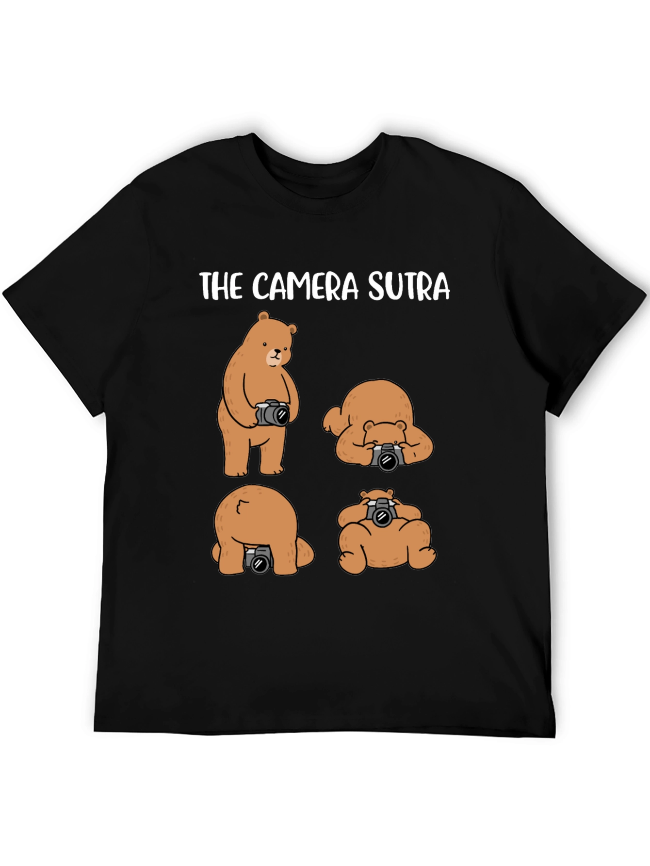 The Camera Sutra T-Shirt: Bear Photography Humor